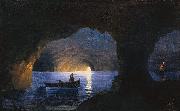 Ivan Aivazovsky Azure Grotto, Naples France oil painting artist